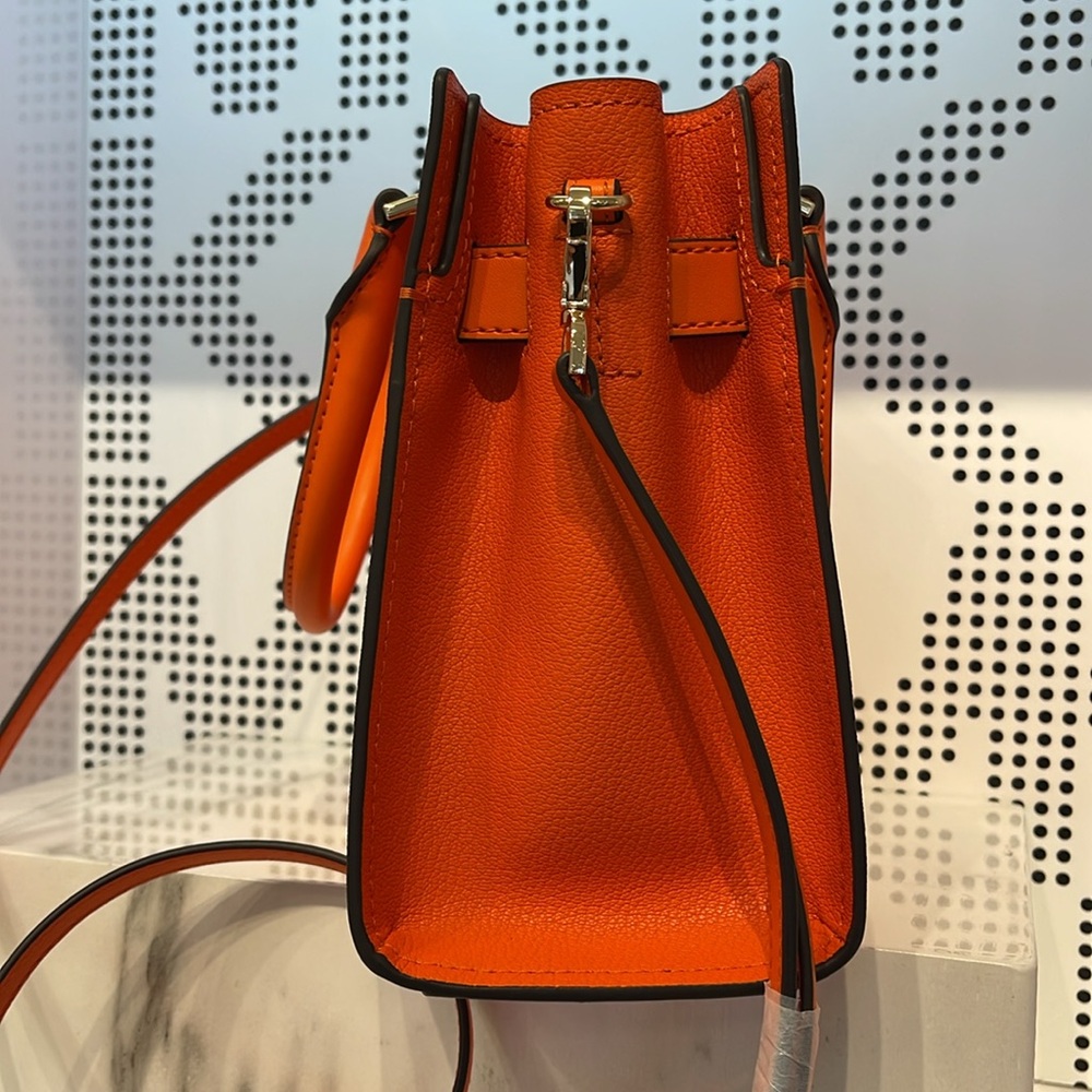 Michael Kors Hamilton Small Satchel Shoulder Crossbody Bag 
Poppy COLOR 
NWT - Picture 11 of 16